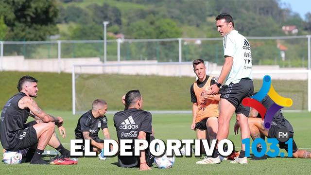 Las preocupaciones de Scaloni con vistas a la lista definitiva