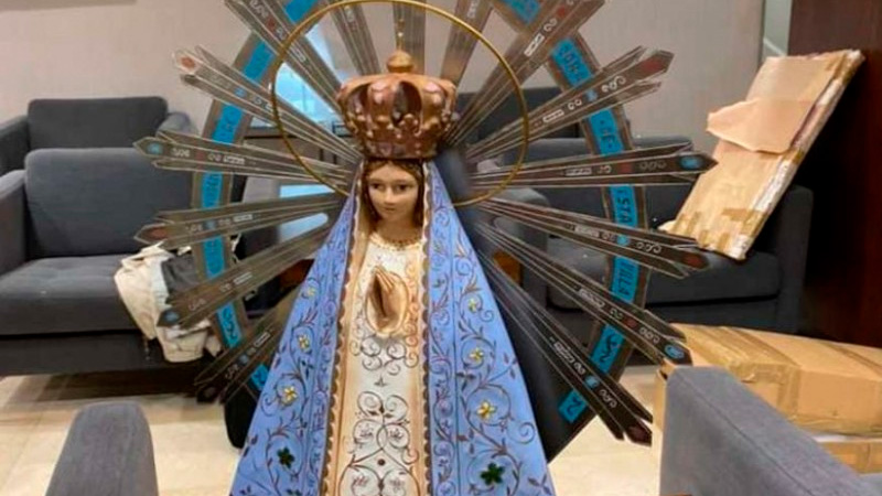Llegará a Paraná la imagen de la “Virgen Malvinera” Llegará a Paraná la imagen de la “Virgen Malvinera”