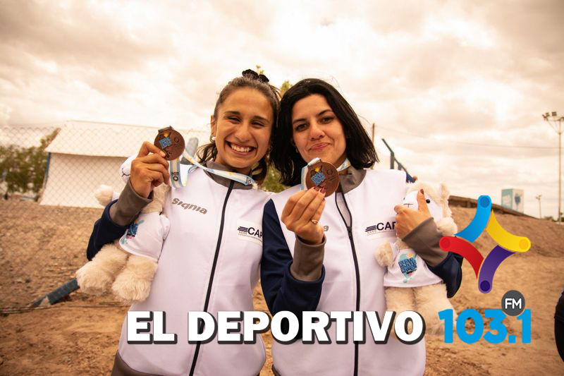 Natalí Rolón y Sol Carbajal ganaron la medalla de bronce en Skate Cross