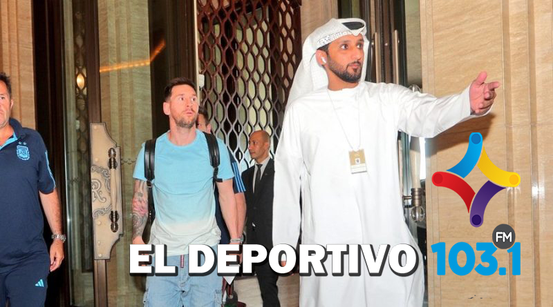Lio está en Qatar Lio está en Qatar