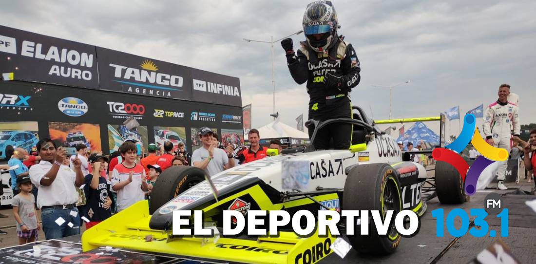 ¡Tiago Pernía se consagró campeón de la Fórmula Nacional! ¡Tiago Pernía se consagró campeón de la Fórmula Nacional!