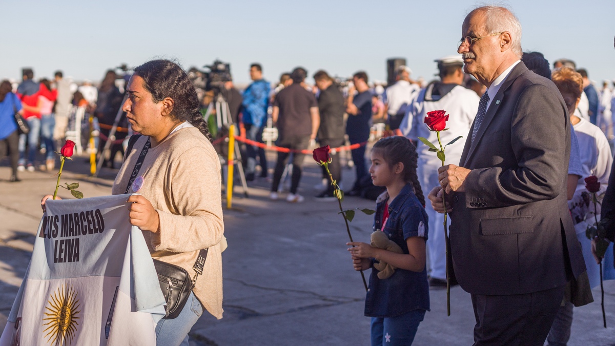 Se realizo en Mar del Plata el homenaje a tripulantes del ARA San Juan Se realizo en Mar del Plata el homenaje a tripulantes del ARA San Juan