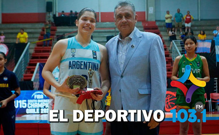Con Isabella Boullon como MVP, Argentina campeón sudamericano U15 Con Isabella Boullon como MVP, Argentina campeón sudamericano U15