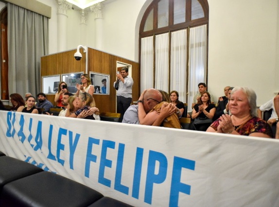 Por unanimidad, el Senado sancionó la Ley Felipe