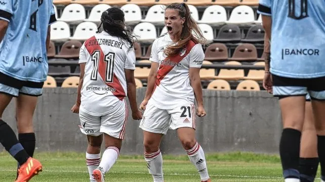 Agostina Holzheier marcó un gol en la consagración de River Agostina Holzheier marcó un gol en la consagración de River