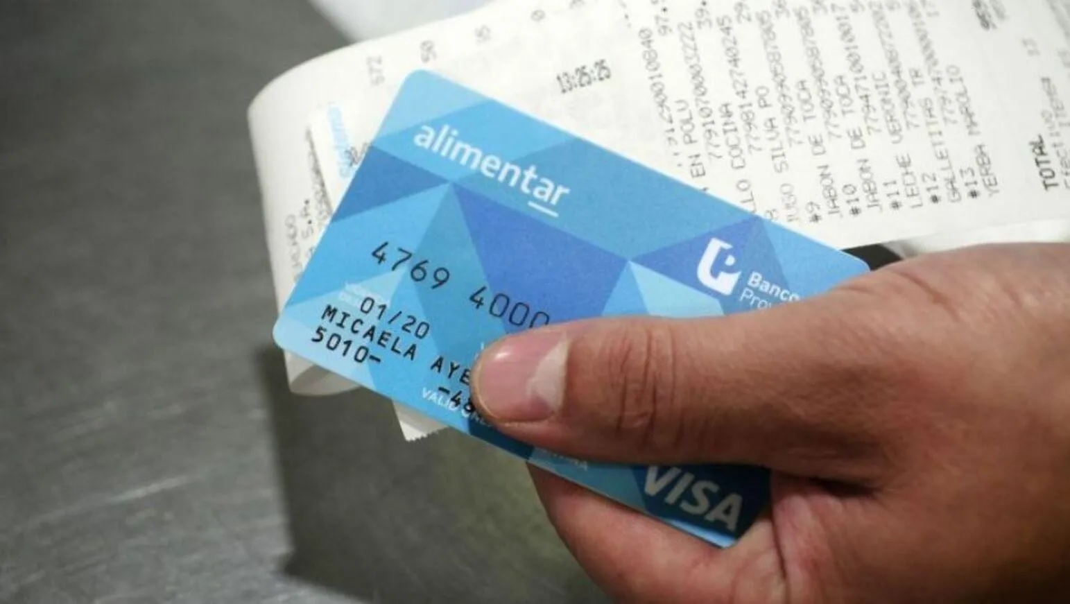 El monto de la Tarjeta Alimentar aumentó un 40%