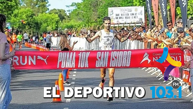 Federico Bruno ganó los 10K de San Isidro e hizo historia Federico Bruno ganó los 10K de San Isidro e hizo historia