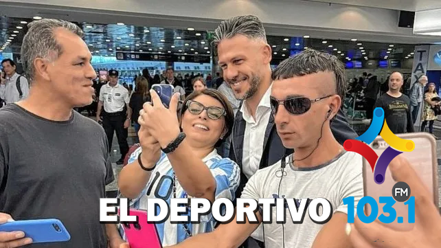 Martín Demichelis llegó al país para suceder a Gallardo Martín Demichelis llegó al país para suceder a Gallardo