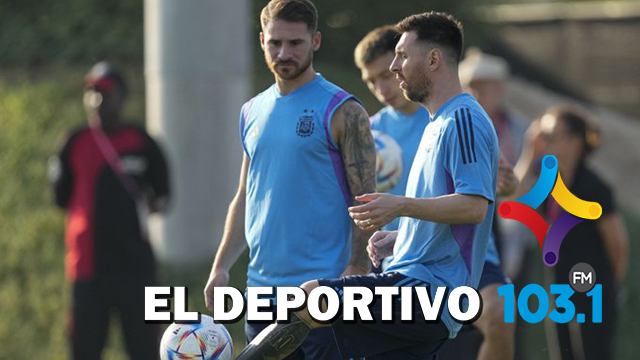 Lionel Messi se entrenó diferenciado por una molestia Lionel Messi se entrenó diferenciado por una molestia