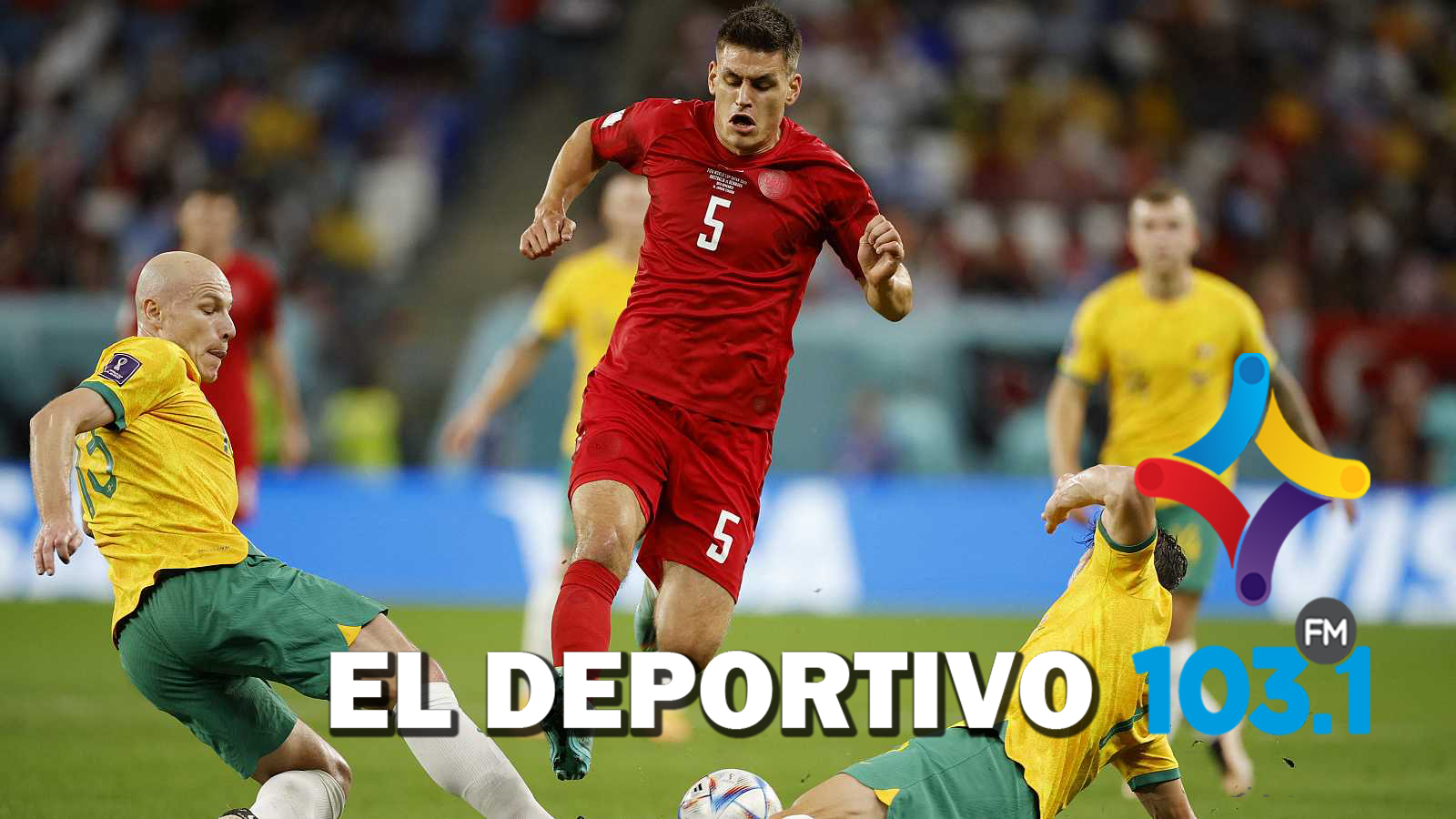 Australia venció a Dinamarca y clasificó a octavos
