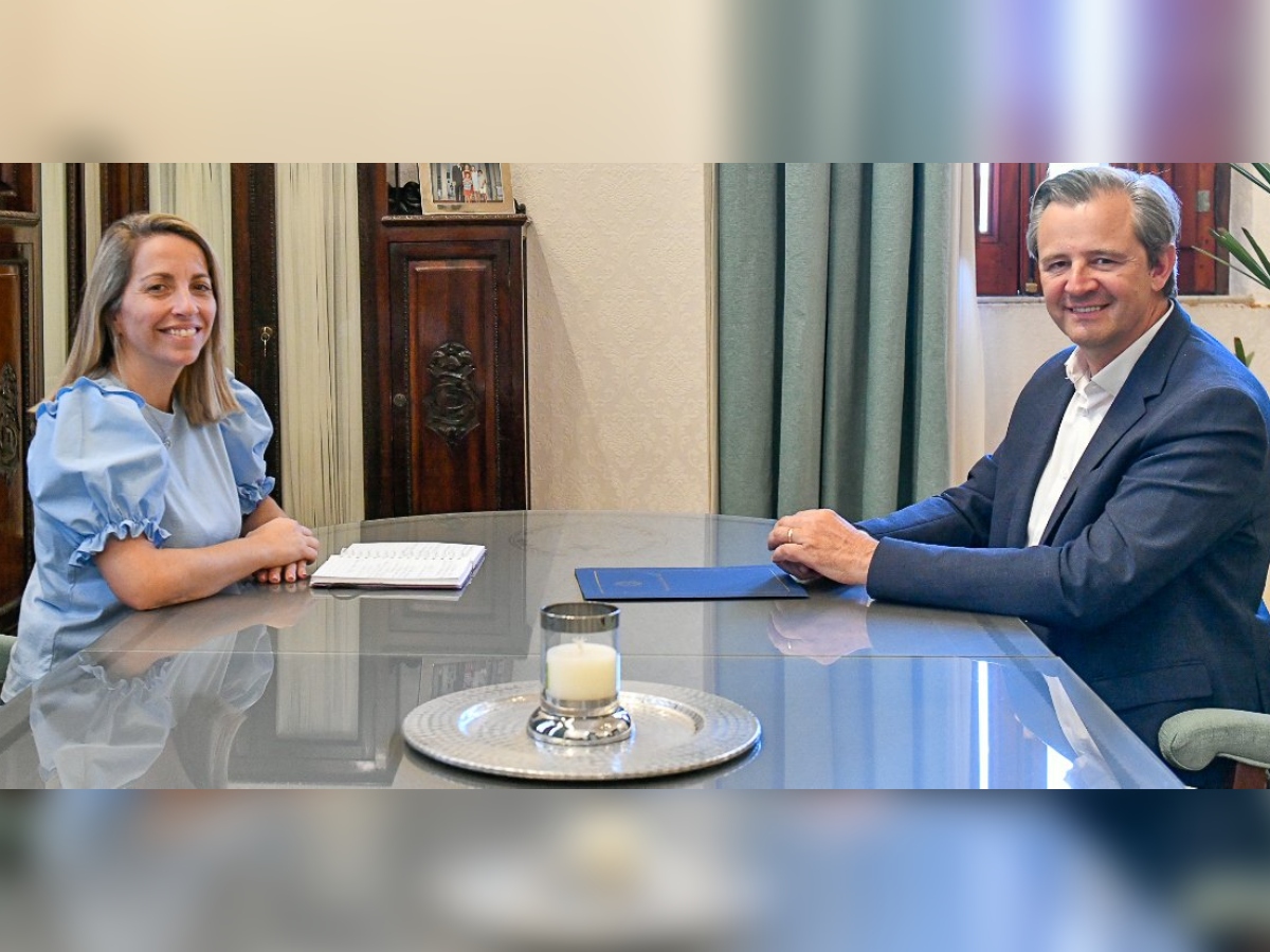 Stratta y Bahl se reunieron con una agenda ligada al presupuesto y al escenario electoral