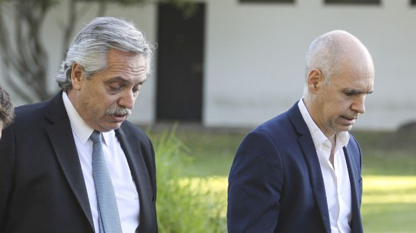 Alberto Fernández contra Larreta: «Acá en el norte no se discute cómo ampliar el subte, sino quién tiene agua» Alberto Fernández contra Larreta: «Acá en el norte no se discute cómo ampliar el subte, sino quién tiene agua»
