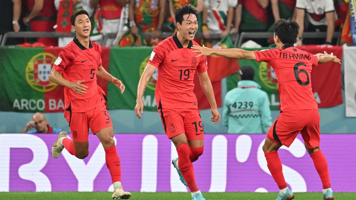 Corea dio el golpe: le ganó a Portugal, se clasificó y dejó afuera a Uruguay Corea dio el golpe: le ganó a Portugal, se clasificó y dejó afuera a Uruguay