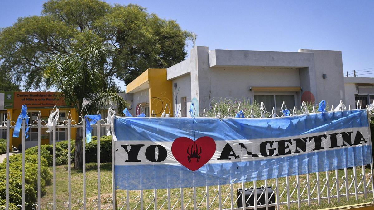 La Araa de Calchn presente en todo el pueblo Fotos Laura Lescano