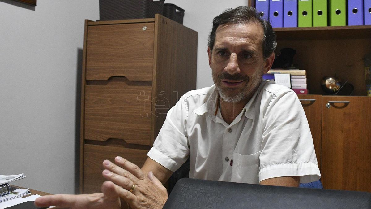 El intendente Claudio Gorgerino Fotos Laura Lescano