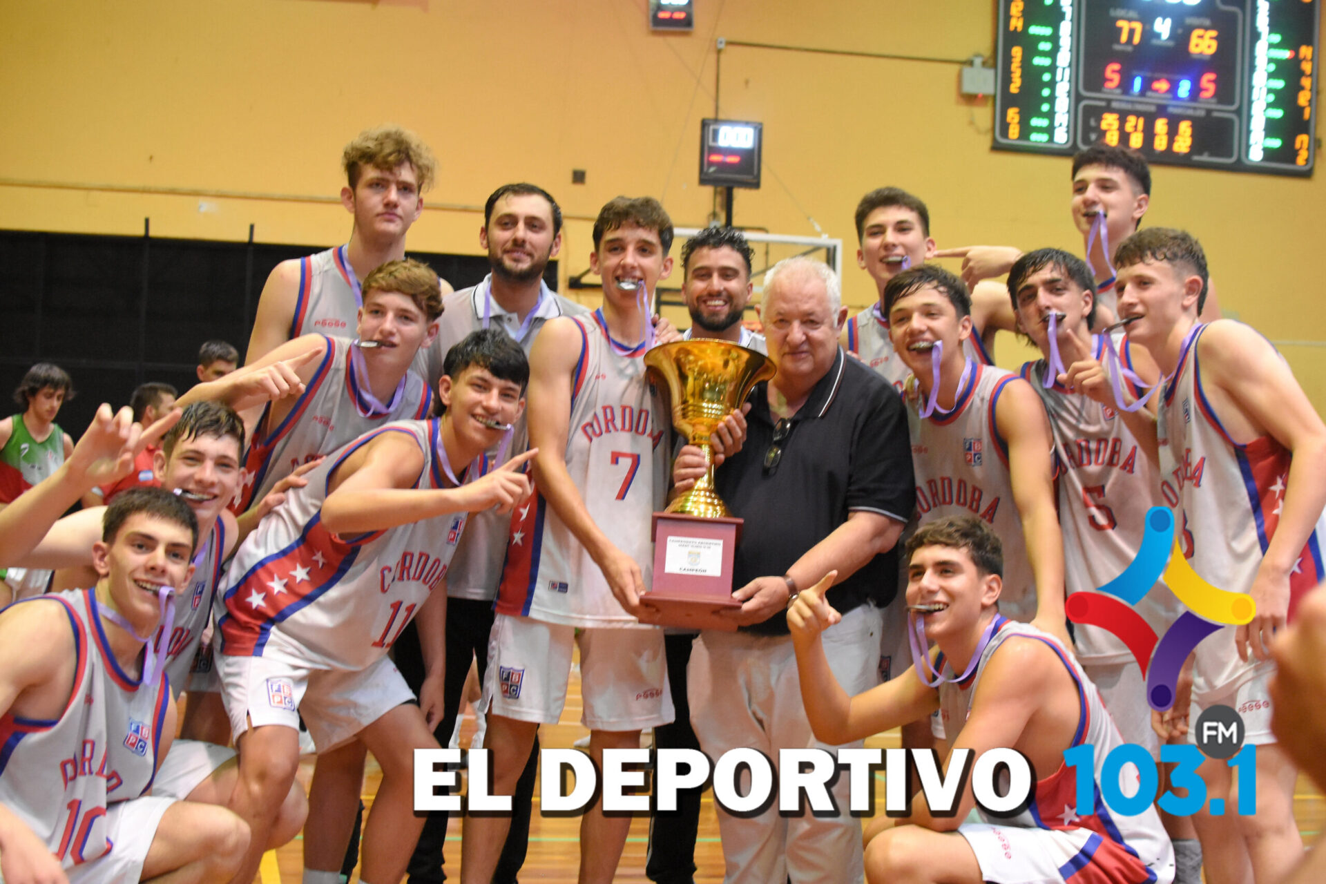 Córdoba, campeón invicto del Argentino U15 masculino Córdoba, campeón invicto del Argentino U15 masculino