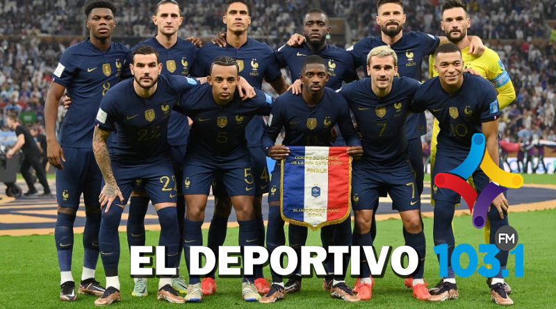 Francia hizo 7 cambios en la final Francia hizo 7 cambios en la final