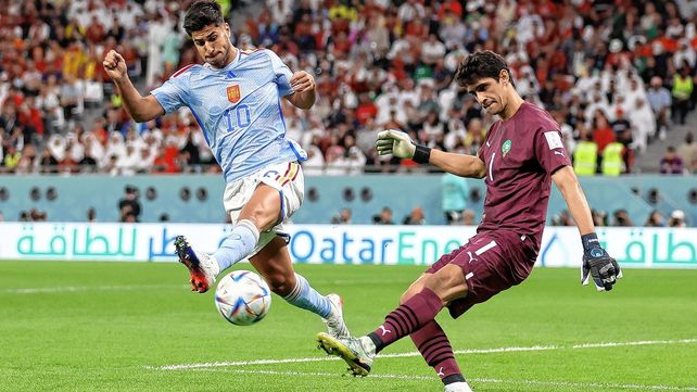 Marruecos elimin&oacute; a Espa&ntilde;a del Mundial de Qatar.
