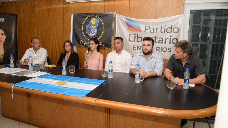 Javier Milei avanza con el armado de candidatos en Entre Ríos Javier Milei avanza con el armado de candidatos en Entre Ríos