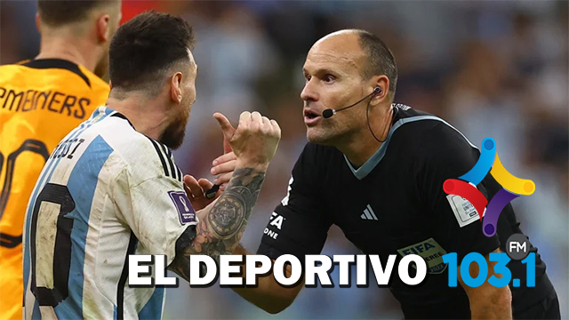 Aclaran que el árbitro de Argentina – Países Bajos no fue suspendido