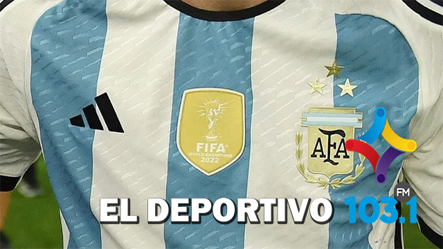 Nueva camiseta de la Selección Argentina con 3 estrellas Nueva camiseta de la Selección Argentina con 3 estrellas