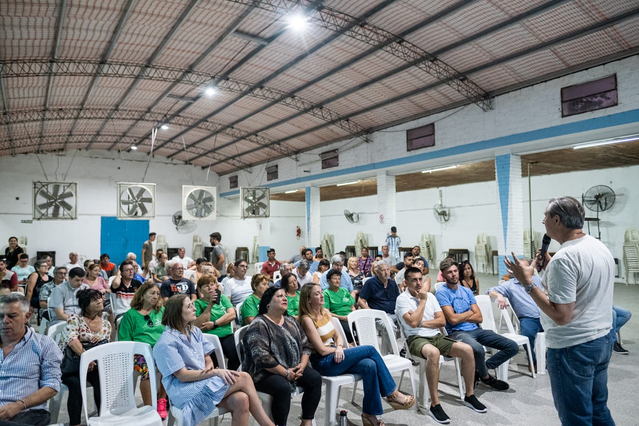 Presentaron la obra de refacción del Parque Gazzano a los vecinos