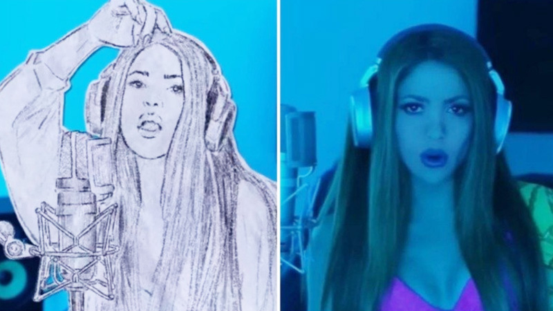 Una entrerriana realizó la animación del video de Shakira y Bizarrap Una entrerriana realizó la animación del video de Shakira y Bizarrap