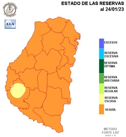 Desde la Bolsa de Cereales esperan “el auxilio” de las precipitaciones pronosticadas