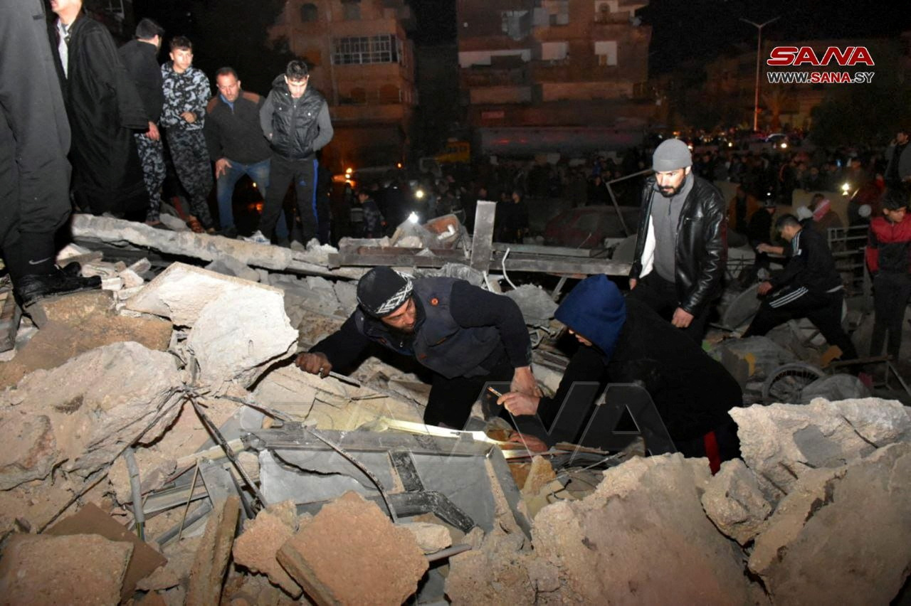 El fenómeno se sintió en Líbano, Siria y Chipre. (SANA vía REUTERS)
