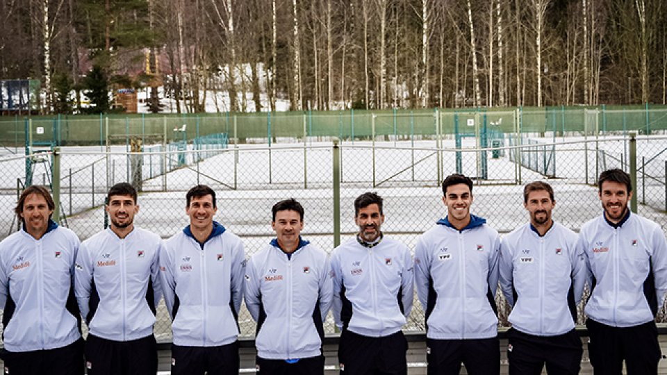 Argentina se prepara en el Espoo Metro Arena