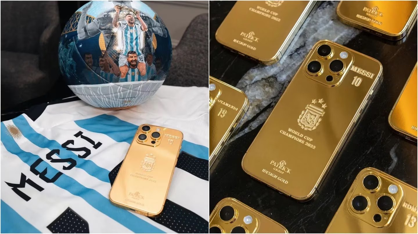 Messi les hizo un impresionante regalo a sus compañeros campeones del mundo Messi les hizo un impresionante regalo a sus compañeros campeones del mundo