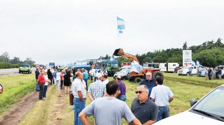 El campo volvió a protestar contra el Gobierno