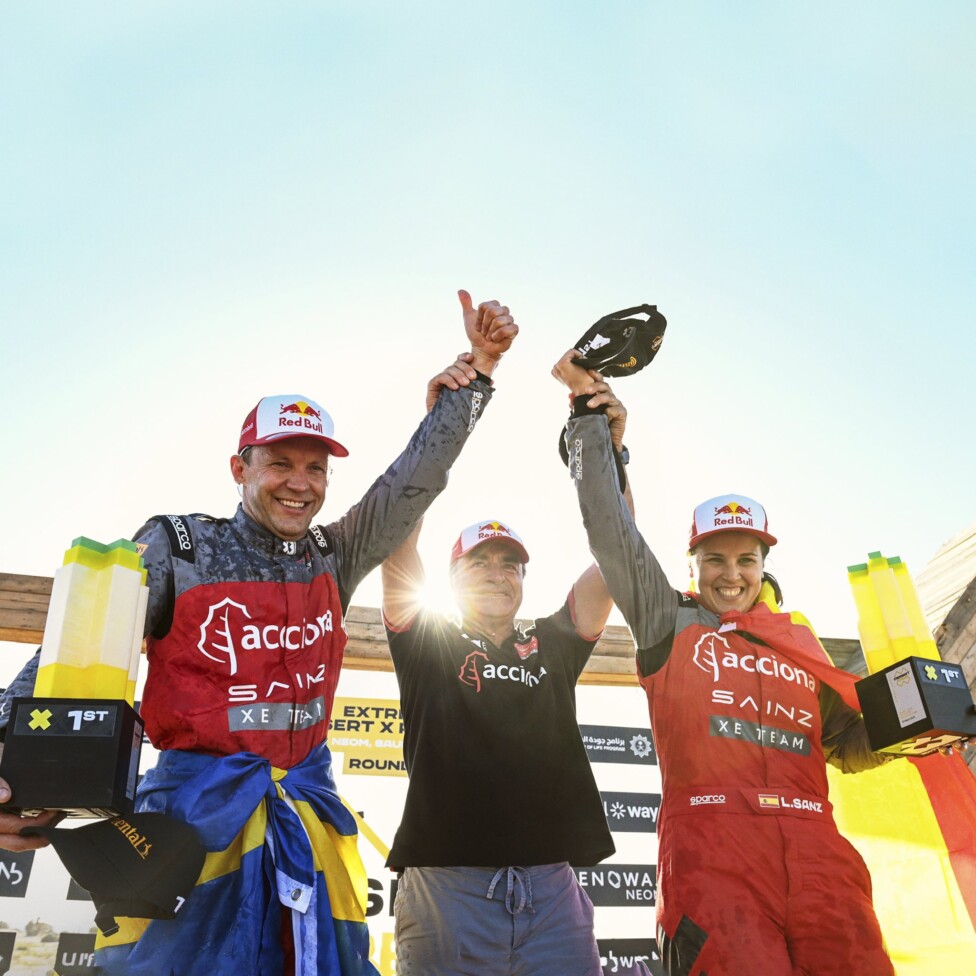 Llegó el triunfo para Acciona Sainz en Extreme E Llegó el triunfo para Acciona Sainz en Extreme E