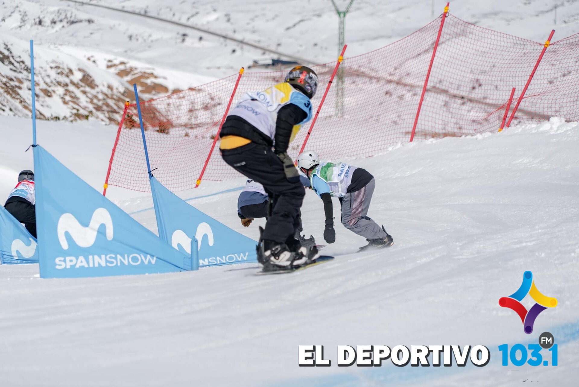 1 y 2 argentino en la Copa de España FIS de Snowboardcross 1 y 2 argentino en la Copa de España FIS de Snowboardcross