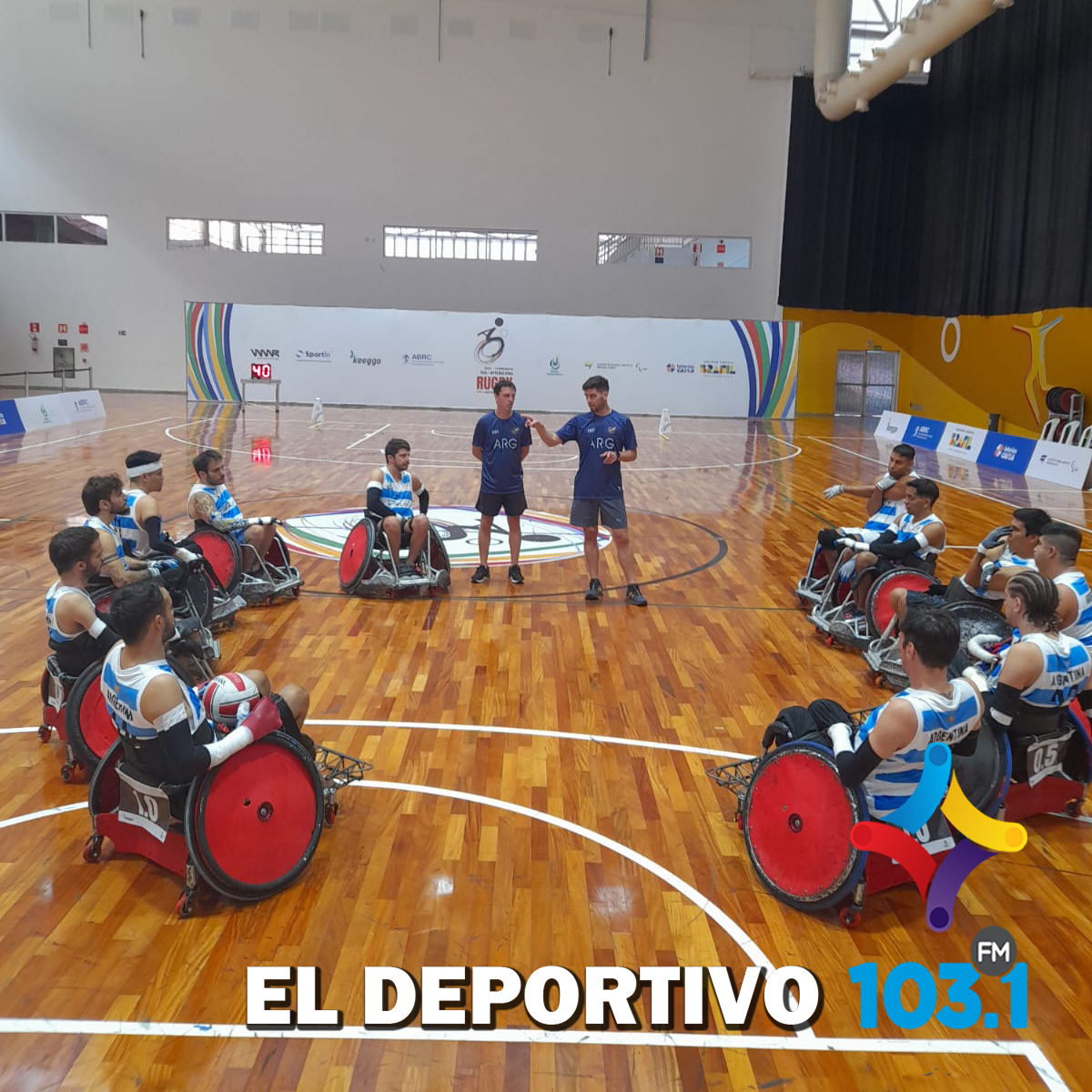 Argentina tuvo un gran comienzo en el Sudamericano de Brasil