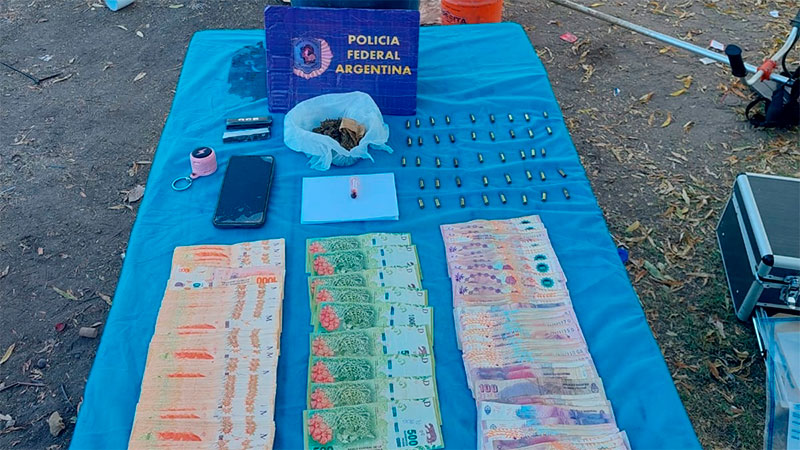 Golpe al narcotráfico en Hasenkamp y María Grande Golpe al narcotráfico en Hasenkamp y María Grande