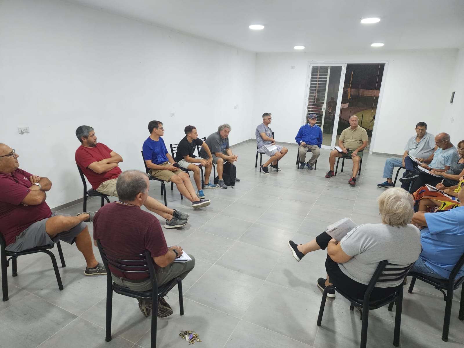 Intensa actividad