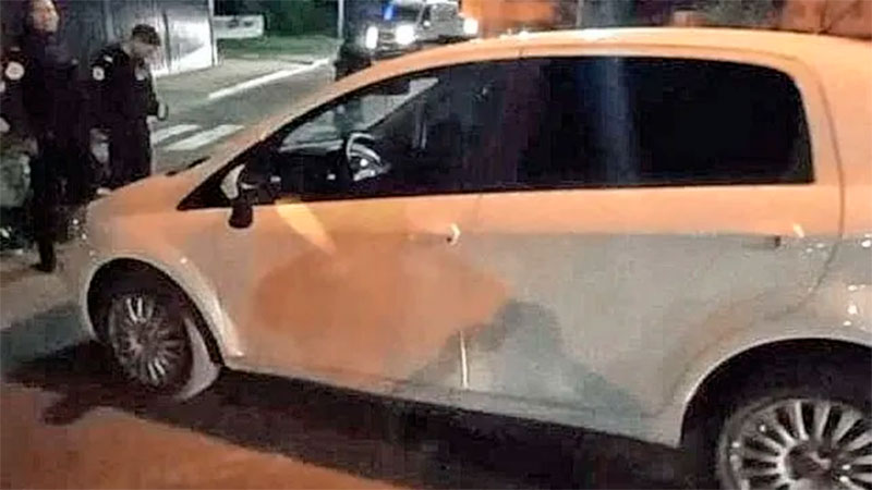Docente recibió piedrazo en el rostro en medio de una manifestación Docente recibió piedrazo en el rostro en medio de una manifestación