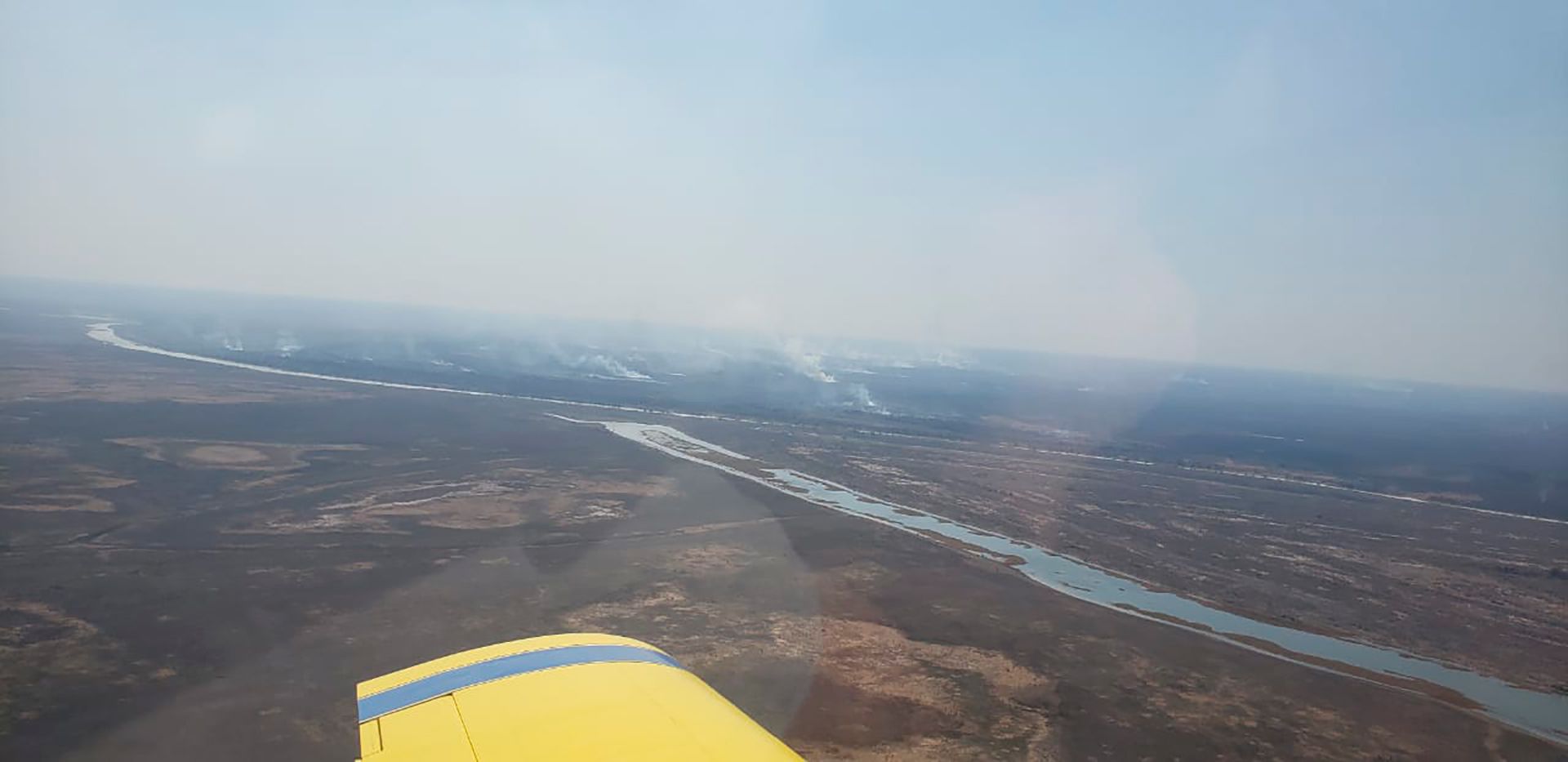 Dos incendios son combatidos en el Delta Dos incendios son combatidos en el Delta