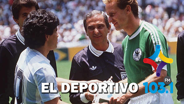 Falleció el árbitro de la final Argentina-Alemania en el Mundial de 1986 Falleció el árbitro de la final Argentina-Alemania en el Mundial de 1986