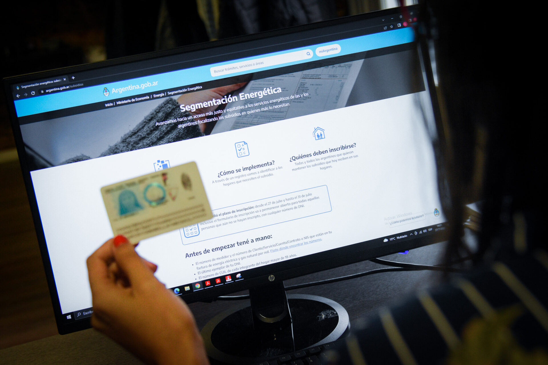 Continúan abiertas las inscripciones para acceder al subsidio de la luz y el gas Continúan abiertas las inscripciones para acceder al subsidio de la luz y el gas