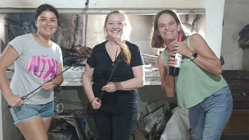 Gilbert: las victimas de abuso celebraron la condena con un asado Gilbert: las victimas de abuso celebraron la condena con un asado