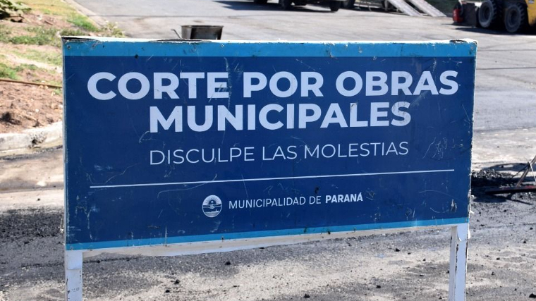 Por obras, desviarán el tránsito en calle Santo Domínguez y Zanni