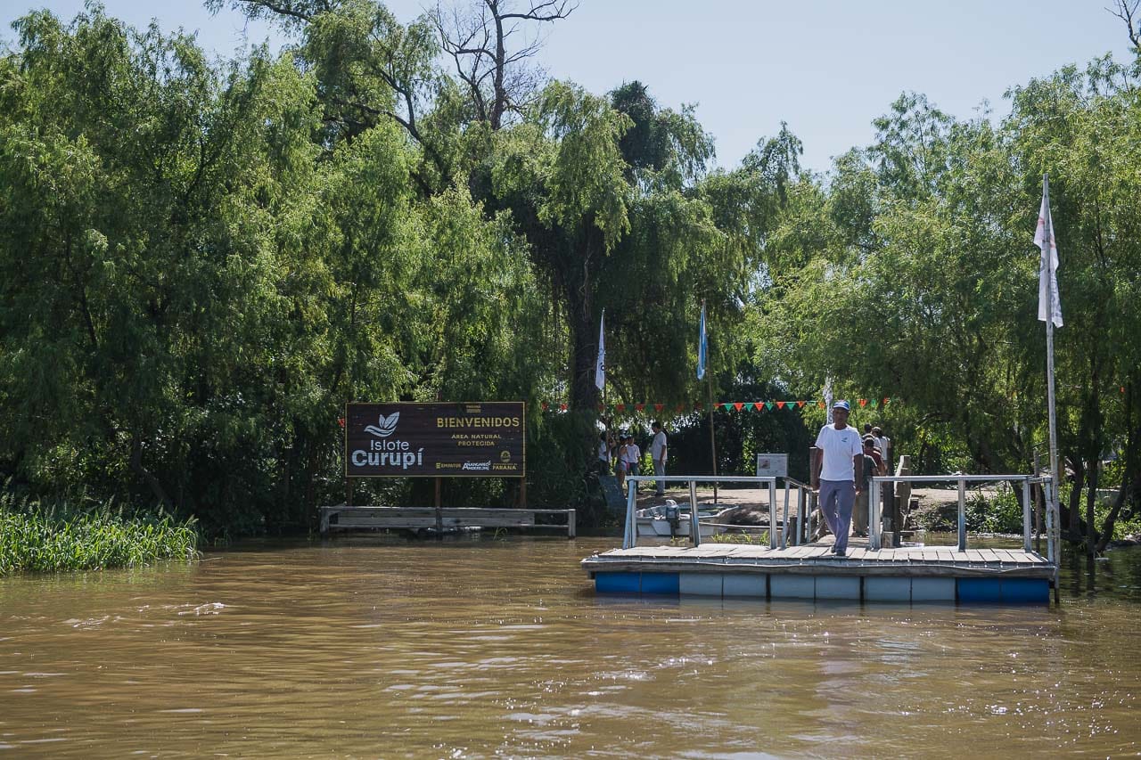 Visita al Islote Curupí, un atractivo que crece