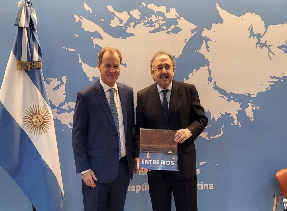 Bordet se reunió con Alfonsín para potenciar comercialización de citrus Bordet se reunió con Alfonsín para potenciar comercialización de citrus