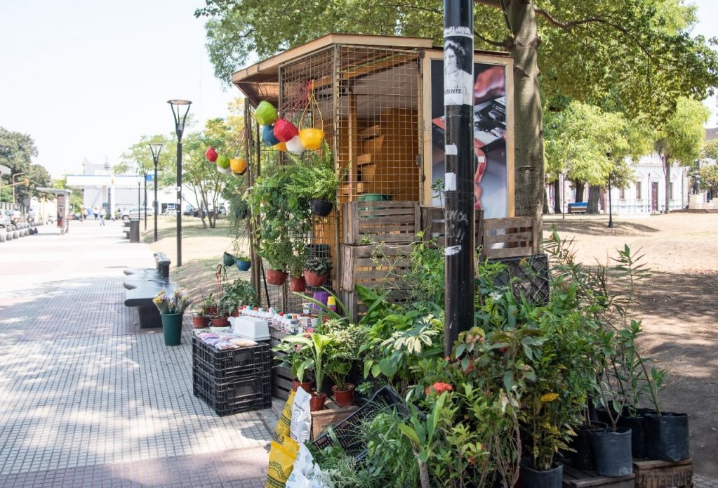 41 años de trabajo como florista en la peatonal, hoy lo quieren desalojar