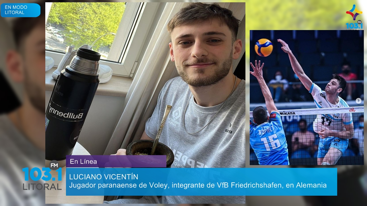 Desde Paraná a la elite del Voley en Alemania