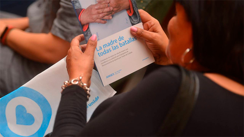 Anses entregó la jubilación 500.000 por tareas de cuidado