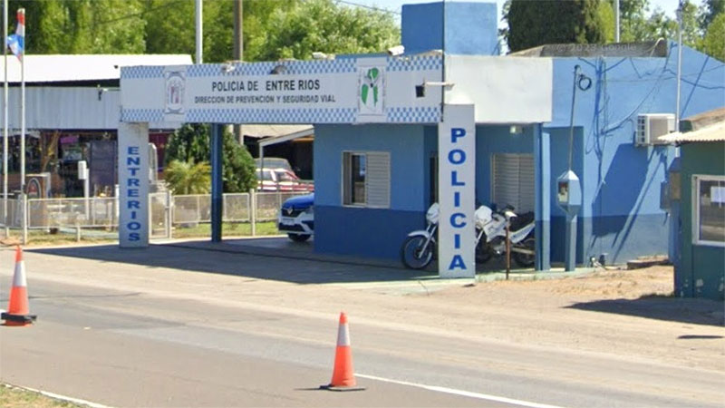 Gendarmería Nacional allanó un puesto de control policial en Entre Ríos
