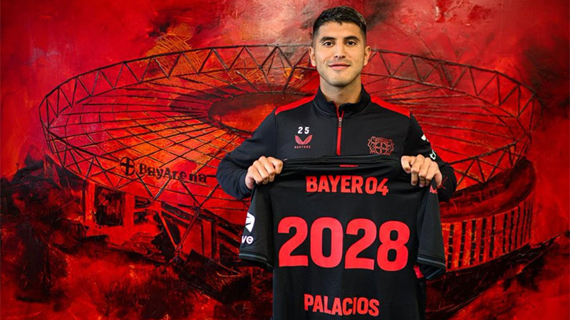 Exequiel Palacios, el campeón del mundo que busca Manchester United Exequiel Palacios, el campeón del mundo que busca Manchester United